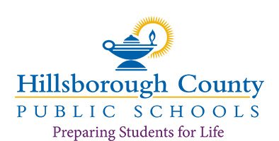 Logo for Hillsborough County Public Schools - Preparing Students for Life